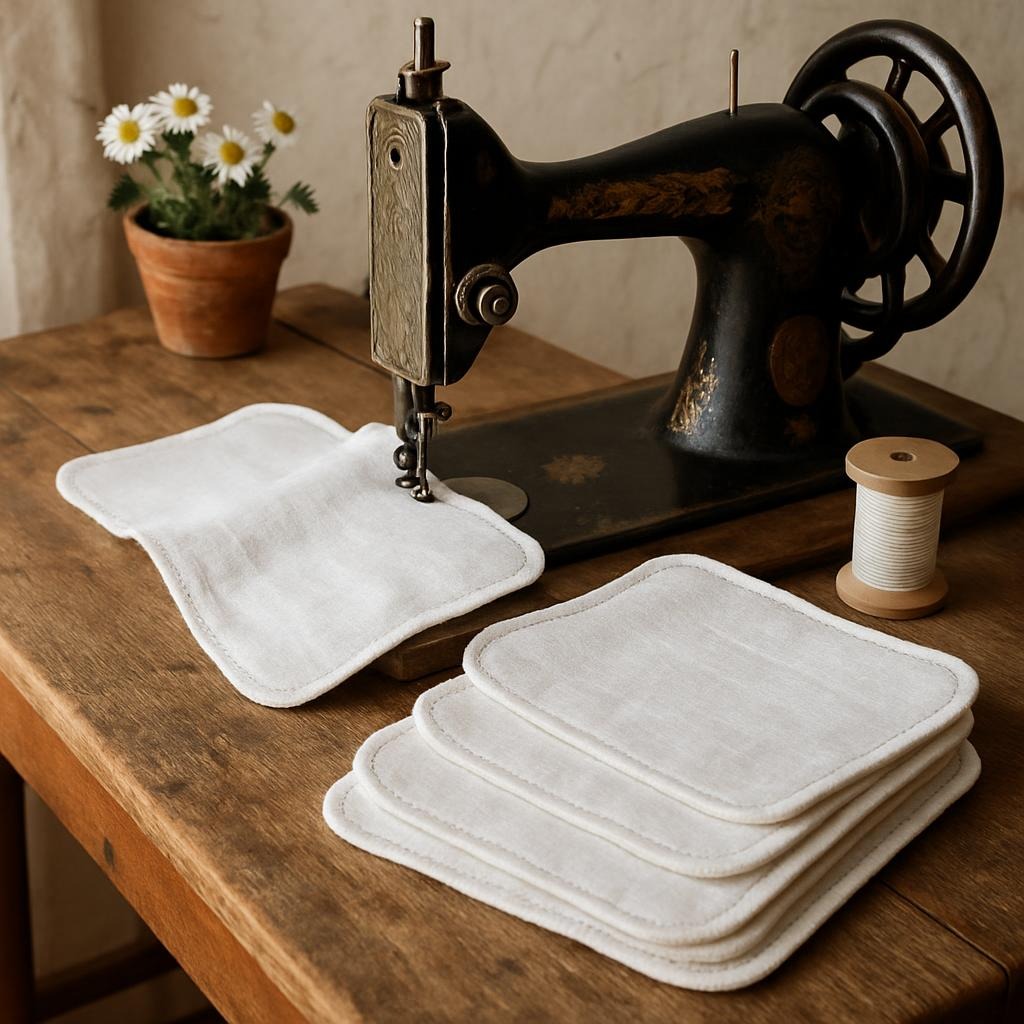 DIY Reusable Paper Towels (Unpaper Towels)
Make a set of soft, washable cloths with absorbent flannel or cotton scraps. Add snaps if you want to roll them like a paper towel roll.
Great for: kitchen cleanup, baby wipes, or bathroom use